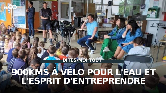 900kms à vélo pour l'eau et l'esprit d'entreprendre