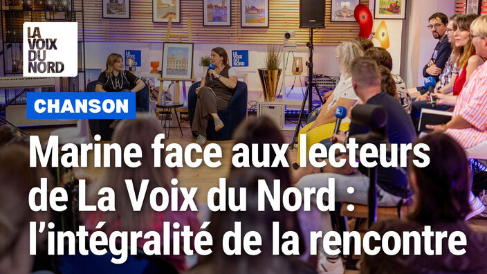 Marine face aux lecteurs de La Voix du Nord : retrouvez toute l'émission